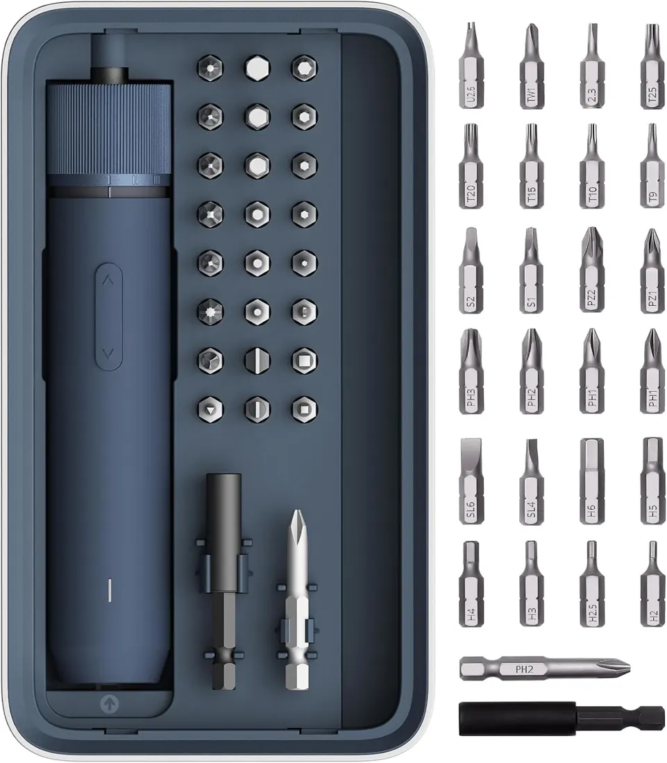 HOTO 25-Piece Electric Screwdriver Kit, 1500mAh